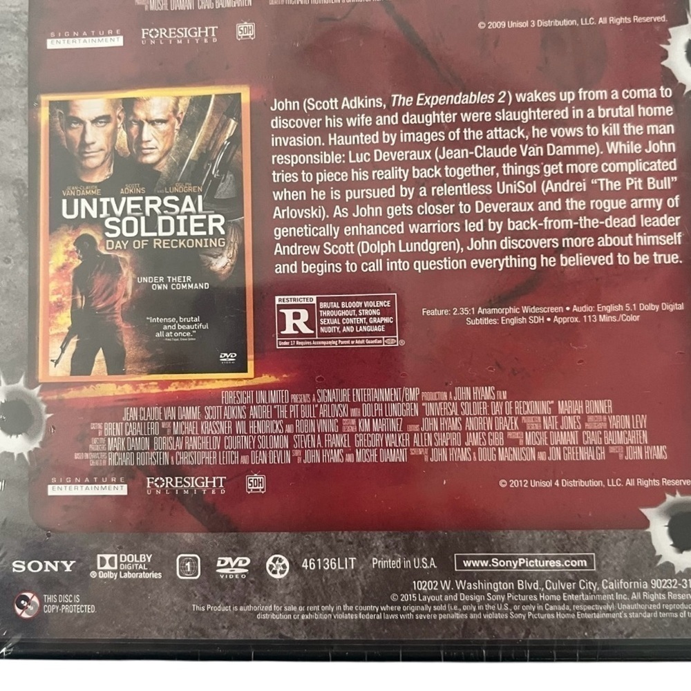 Double Feature DVD - Regeneration & Day of Reckoning Action Movies - Picture 6 of 7